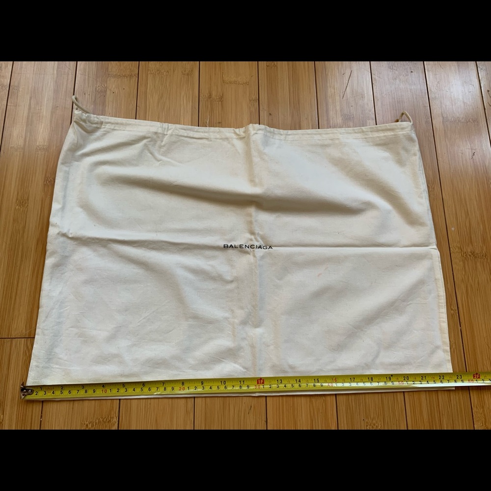 Authentic balenciaga dust bag